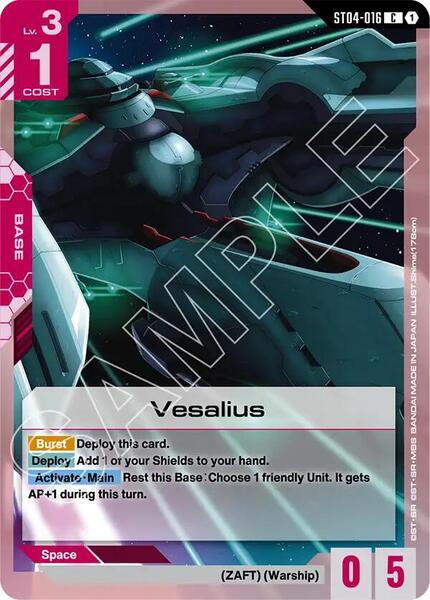 Vesalius (016) [Starter Deck 09: Destiny Ignition]