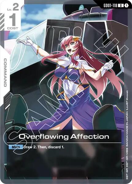 Overflowing Affection (118) [Starter Deck 09: Destiny Ignition]