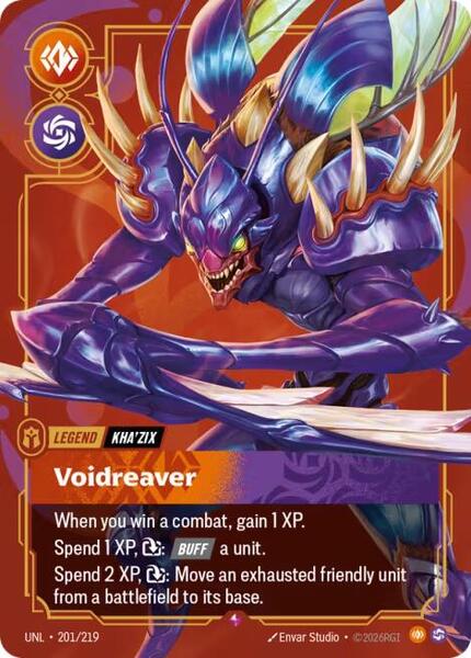 Kha'Zix - Voidreaver (201/219) [Unleashed]