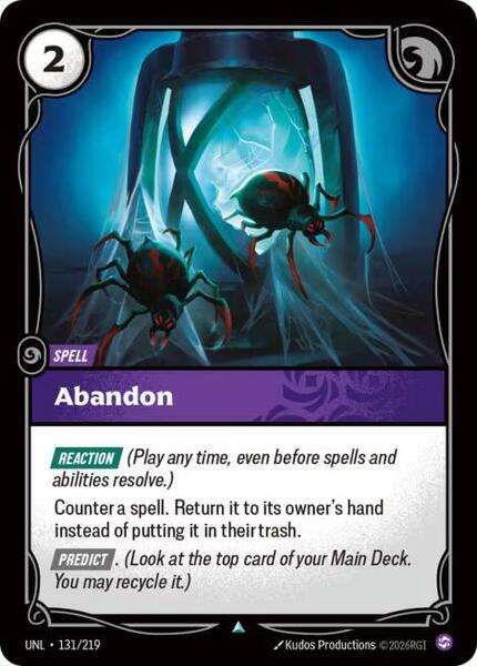 Abandon (131/219) [Unleashed]