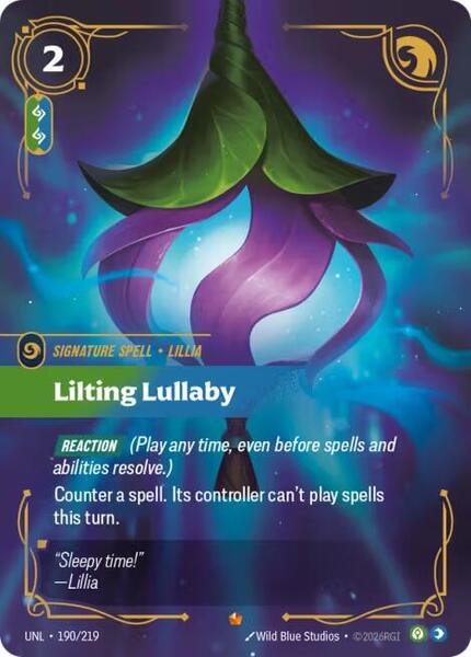 Lilting Lullaby (190/219) [Unleashed]