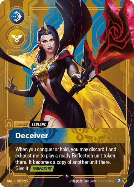LeBlanc - Deceiver (199/219) [Unleashed]