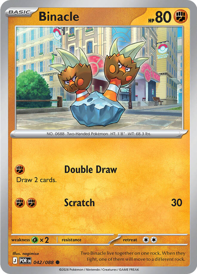 Binacle (042/088) [Mega Evolution: Perfect Order]