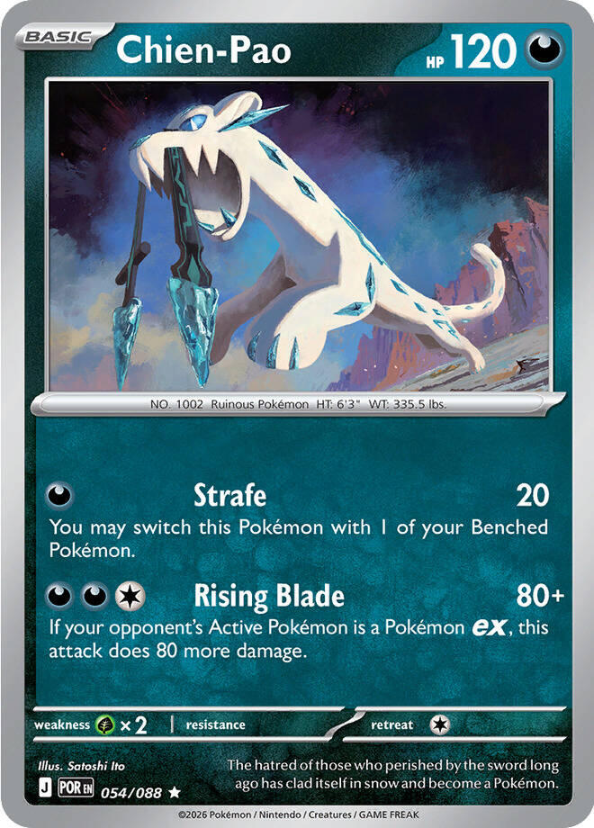 Chien-Pao (054/088) [Mega Evolution: Perfect Order]