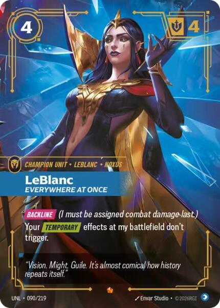 LeBlanc - Everywhere At Once (090/219) [Unleashed]