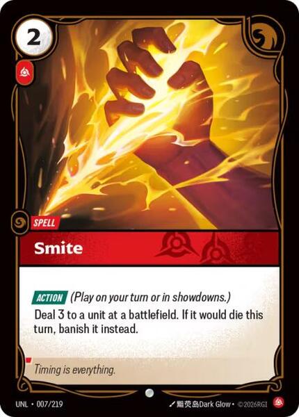 Smite (007/219) [Unleashed]