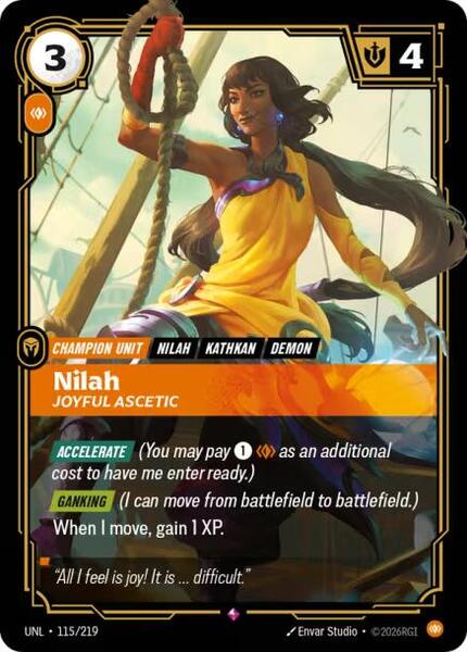 Nilah - Joyful Ascetic (115/219) [Unleashed]