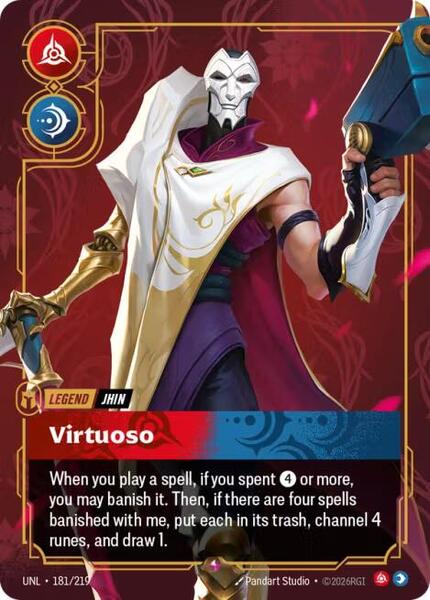 Jhin - Virtuoso (181/219) [Unleashed]