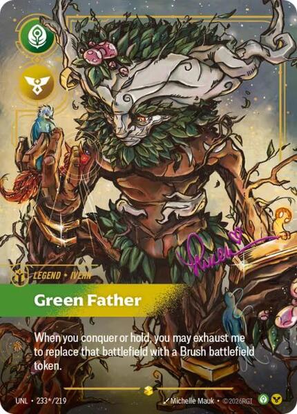 Ivern - Green Father (Signature) (233*/219) [Unleashed]