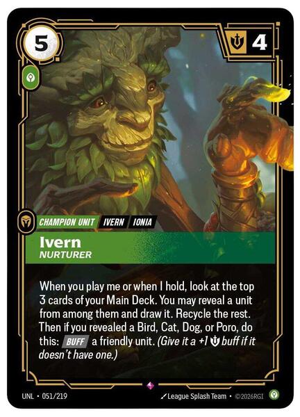 Ivern - Nurturer (051/219) [Unleashed]