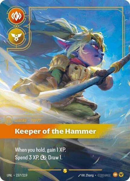 Poppy - Keeper of the Hammer (Overnumbered) (237/219) [Unleashed]