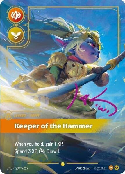 Poppy - Keeper of the Hammer (Signature) (237*/219) [Unleashed]