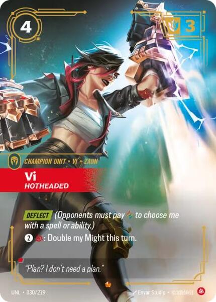 Vi - Hotheaded (030/219) [Unleashed]