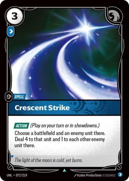 Crescent Strike (072/219) [Unleashed]