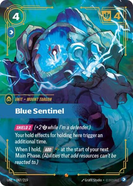 Blue Sentinel (087/219) [Unleashed]