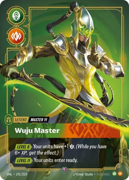 Master Yi - Wuju Master (191/219) [Unleashed]