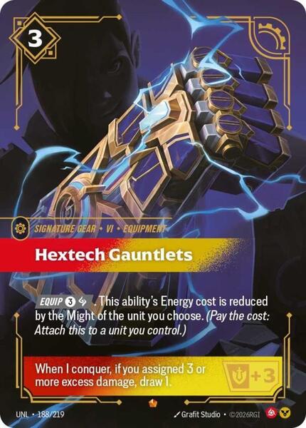 Hextech Gauntlets (188/219) [Unleashed]
