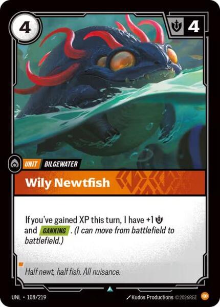 Wily Newtfish (108/219) [Unleashed]