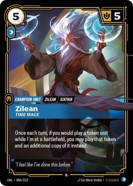 Zilean - Time Mage (086/219) [Unleashed]