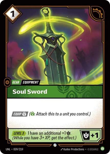 Soul Sword (039/219) [Unleashed]