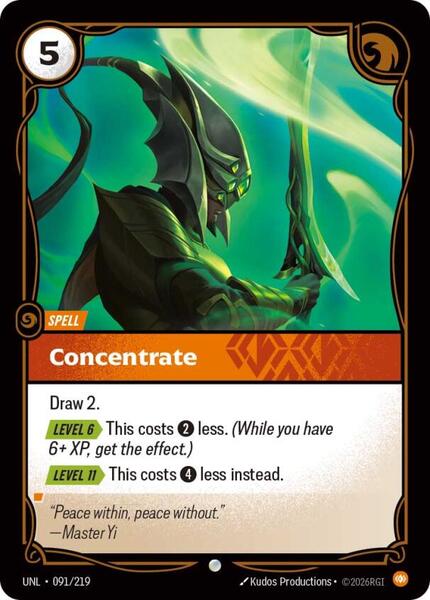 Concentrate (091/219) [Unleashed]
