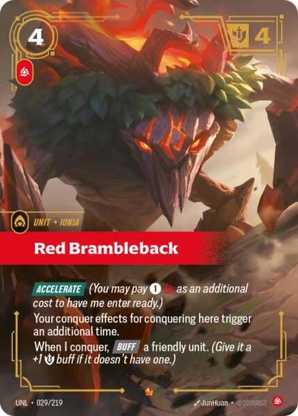 Red Brambleback (029/219) [Unleashed]