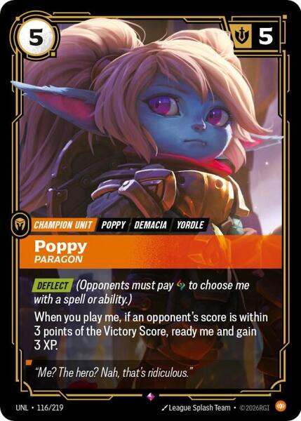 Poppy - Paragon (116/219) [Unleashed]