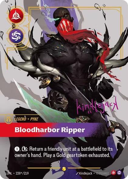 Pyke - Bloodharbor Ripper (Signature) (228*/219) [Unleashed]