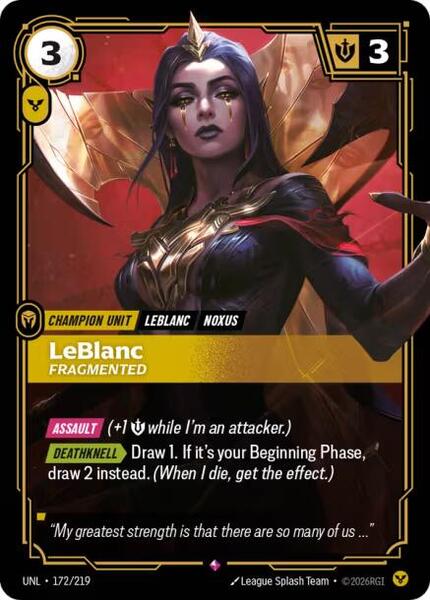 LeBlanc - Fragmented (172/219) [Unleashed]