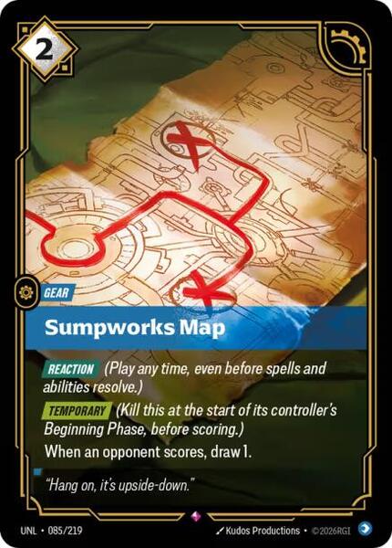 Sumpworks Map (085/219) [Unleashed]