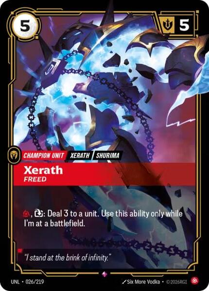 Xerath - Freed (026/219) [Unleashed]