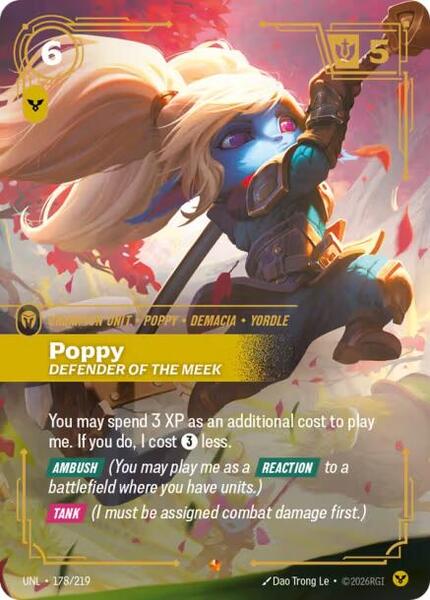 Poppy - Defender of the Meek (178/219) [Unleashed]