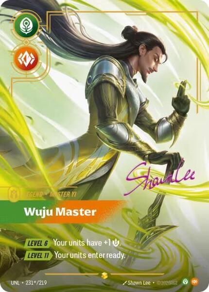 Master Yi - Wuju Master (Signature) (231*/219) [Unleashed]