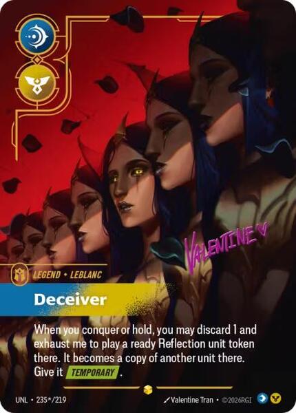 LeBlanc - Deceiver (Signature) (235*/219) [Unleashed]