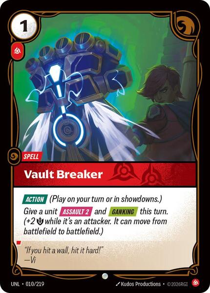 Vault Breaker (010/219) [Unleashed]