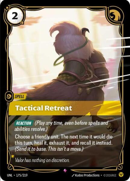 Tactical Retreat (175/219) [Unleashed]