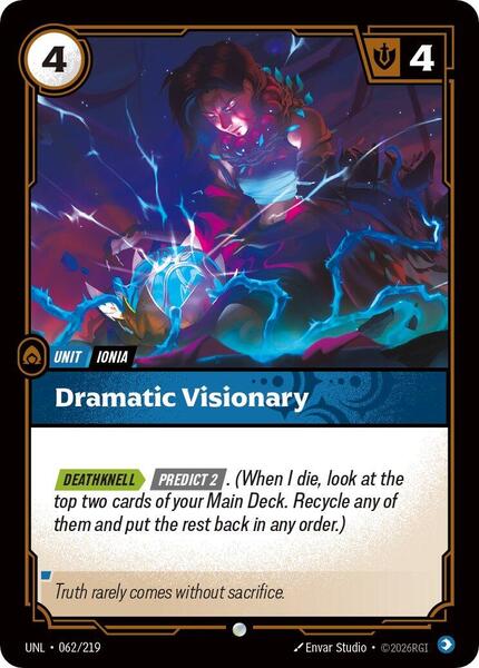 Dramatic Visionary (062/219) [Unleashed]