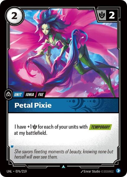 Petal Pixie (076/219) [Unleashed]