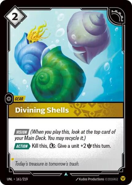 Divining Shells (161/219) [Unleashed]