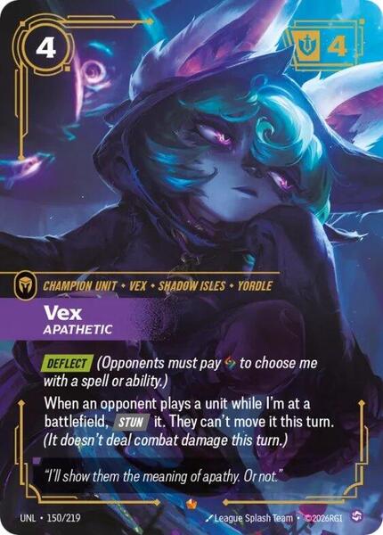 Vex - Apathetic (150/219) [Unleashed]
