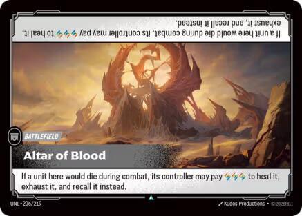Altar of Blood (206/219) [Unleashed]