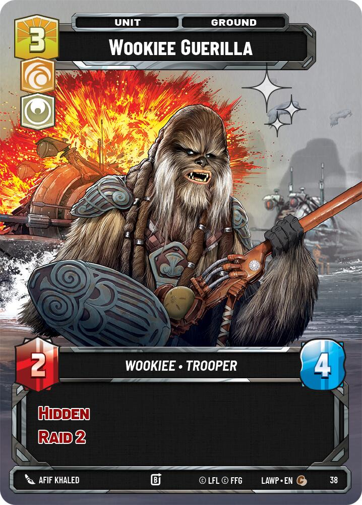 Wookiee Guerilla (38) (Foil) (38) [A Lawless Time: Weekly Play]