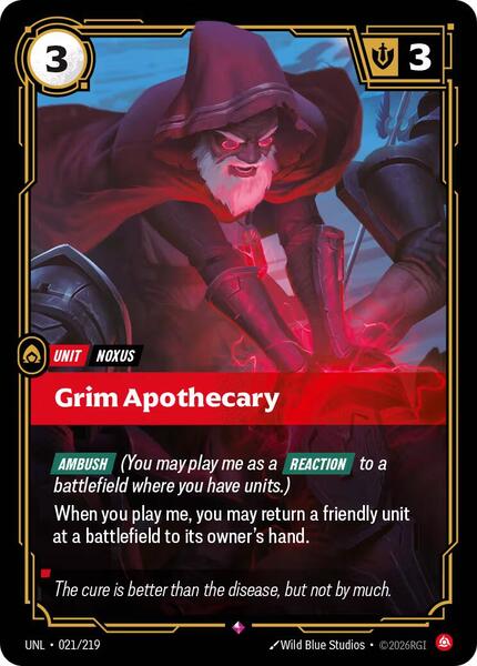 Grim Apothecary (021/219) [Unleashed]
