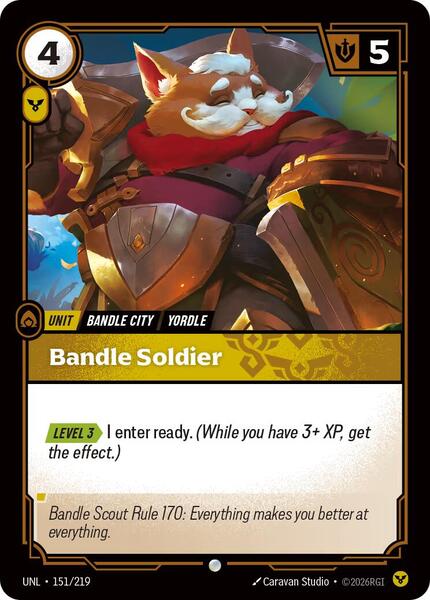 Bandle Soldier (151/219) [Unleashed]