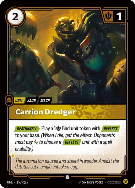 Carrion Dredger (153/219) [Unleashed]