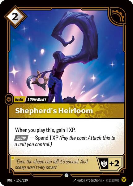 Shepherd's Heirloom (158/219) [Unleashed]