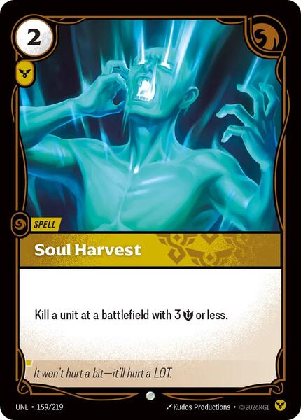 Soul Harvest (159/219) [Unleashed]