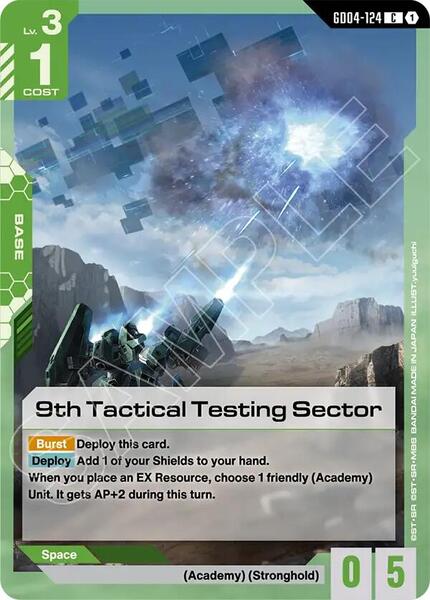 9th Tactical Testing Sector (124) [Phantom Aria]