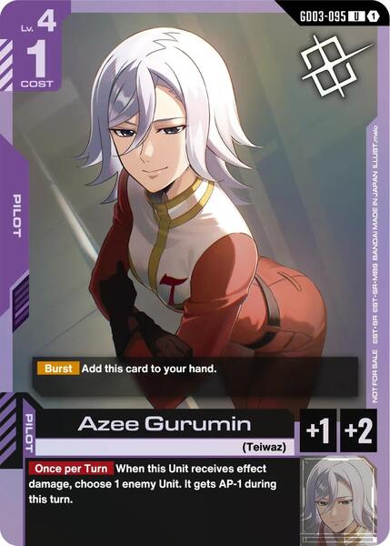 Azee Gurumin (Judge Pack 02) (095) [Gundam Promotional Cards]