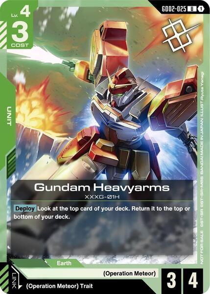Gundam Heavyarms (Judge Pack 02) (025) [Gundam Promotional Cards]